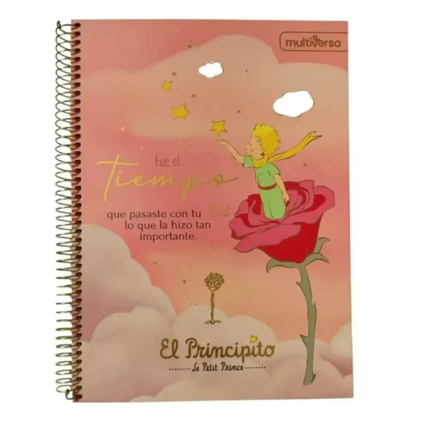 Cuaderno Carta Principito 120hjs. 7mm. Multiverso