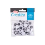 Set Ojos Negros Distintos Tamaños 75U. Creative