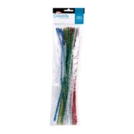 Set Varilla Chenille Colores Metalizados 25U. Creative