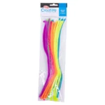 Set Varilla Chenille Colores Neon 24U. Creative