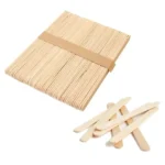 Palos de Helado Delgado 50U. Natural Lucero