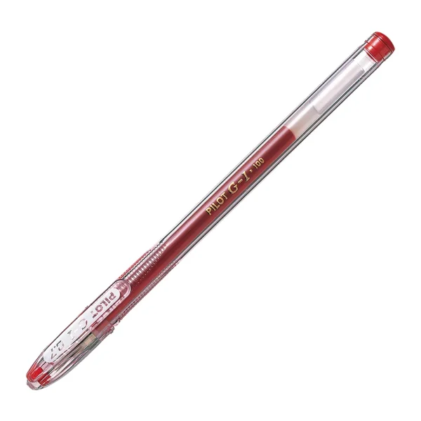 Lapiz Gel G-1 Pilot 0.7mm Rojo