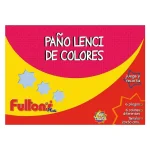 Bolson Paño Lenci Fultons 6 Colores 6 Pliegos de 20x30cms.