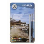 Lapices Lyra Graduate Aquarell Lata 12 Colores