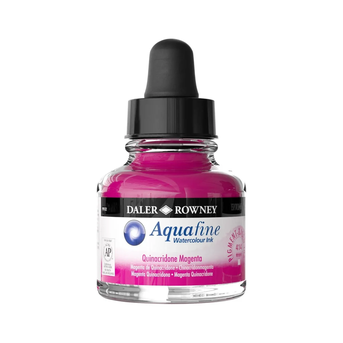 Tinta de Acuarela Daler Rowney Aquafine 29.5ml. Quina Magenta - Image 1