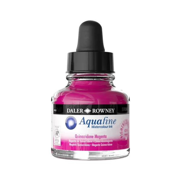 Tinta de Acuarela Daler Rowney Aquafine 29.5ml. Quina Magenta