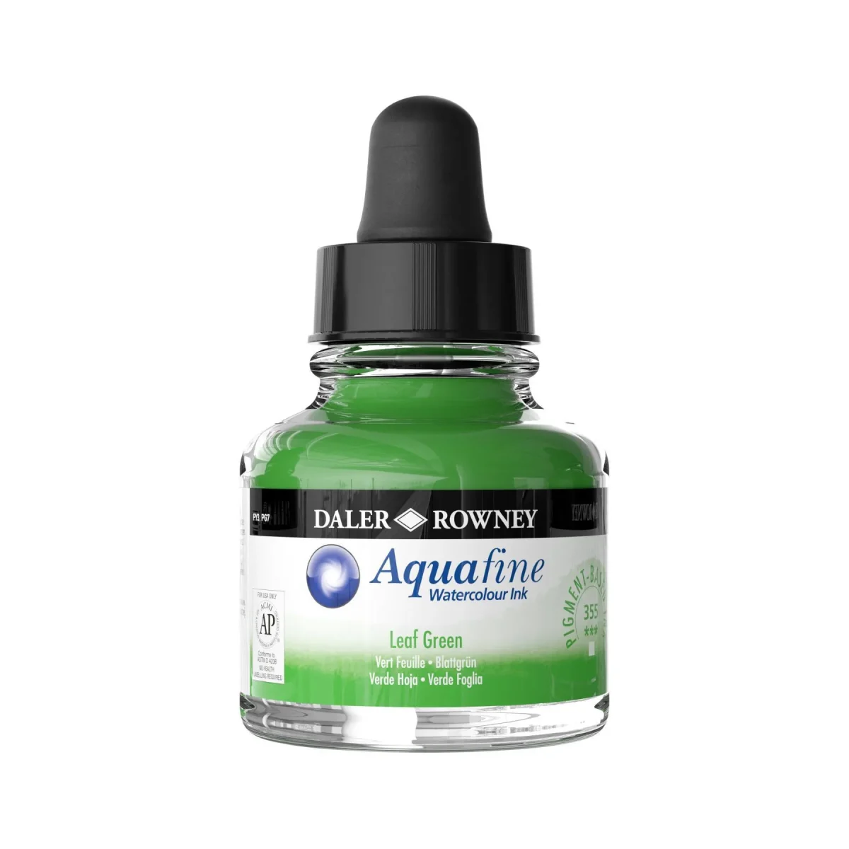 Tinta de Acuarela Daler Rowney Aquafine 29.5ml. Verde Hoja - Image 1