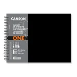 ArtBook One con Espiral 27.9x21.6cm. Canson 160 Páginas 100gr.