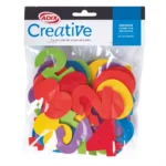 Set Números de Goma Eva Adhesivas 60U. Creative