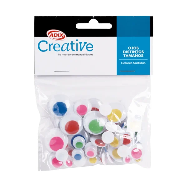 Set Ojos Surtidos Distintos Tamaños Creative